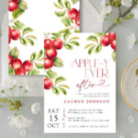 Modern Appley Ever After Apple Bridal Shower