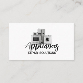 Modern Appliances Repair Company Business Card