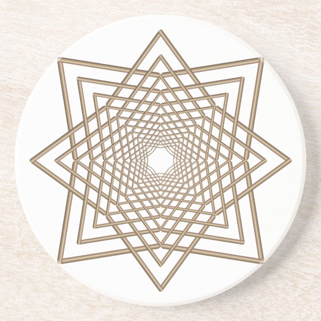 modern arabesque coaster (Front)