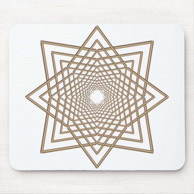 modern arabesque mouse mat (Front)