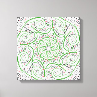 Modern Arabic Calligraphy- Artistic Arabic Poem Canvas Print