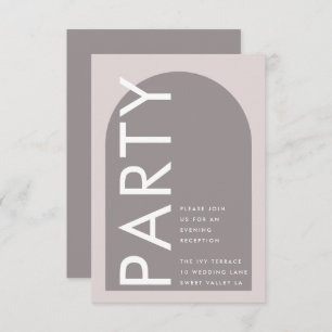 Modern Arch Abstract Japandi Minimalism Enclosure Card