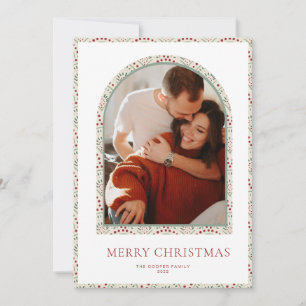 Modern Arch Christmas Card