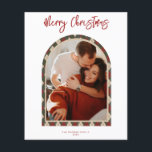 Modern Arch Christmas Card<br><div class="desc">Create a lasting impression this season with a unique holiday card. This simple,  Christmas tree card template features a clean,  modern design. Customise it with your information and make it uniquely yours!</div>