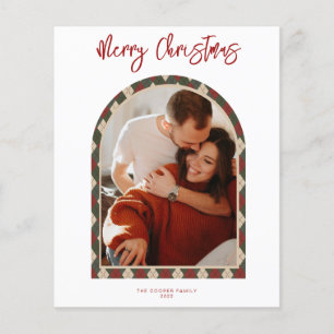 Modern Arch Christmas Card