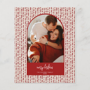 Modern Arch Christmas Card