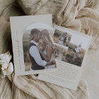 Modern Arch Cream Proposal Story Photo Engagement