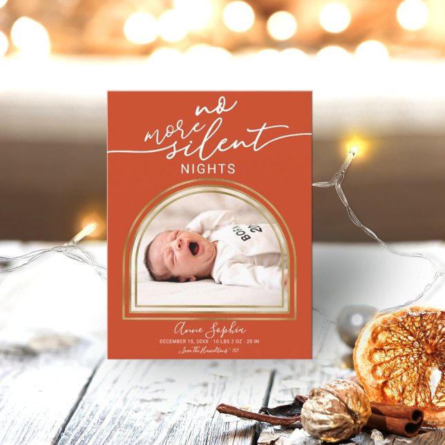 Modern Arch Frame Birth Announcement (Creator Uploaded)