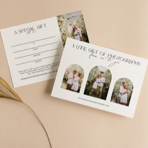 Modern Arch Photos Photography Gift Certificate