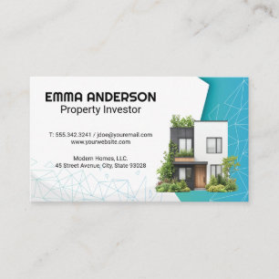 Modern Architect   Property Real Estate Business Card