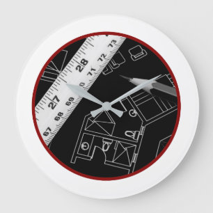 Modern Architectural Design Wall Decor Clocks