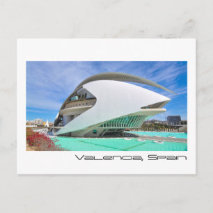 Modern architecture postcard