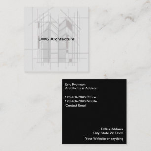 Modern Architecture Theme Business Cards