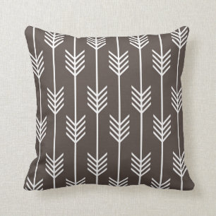 Modern Arrow Fletching Pattern Coffee Cushion