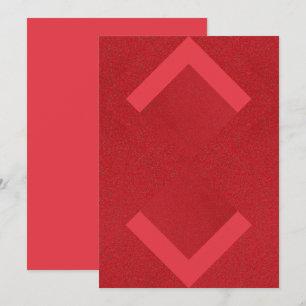 Modern Arrows Red Card – Customisable