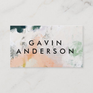 Modern Art Abstract Business Card
