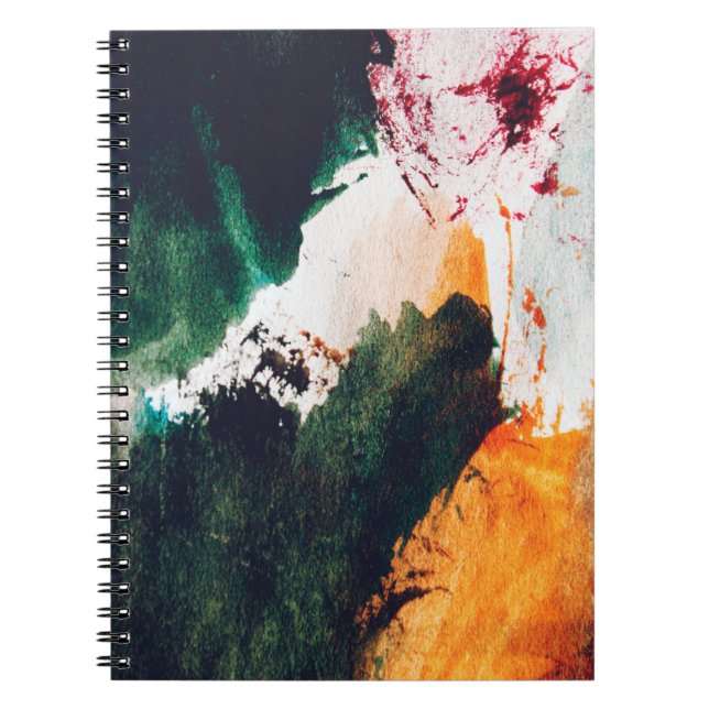 Modern art, abstract painting. Fine art abstract p Notebook (Front)