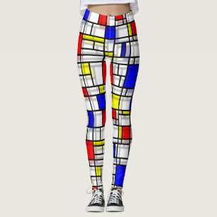 Modern Art Casts a Shadow Leggings