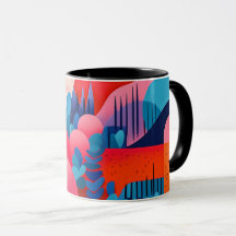 Modern Art Classic Mug, 11 or 15 oz