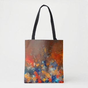 Modern art. Colorful contemporary artwork. Color s Tote Bag