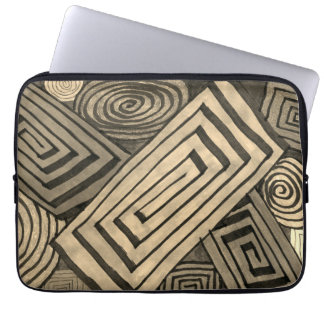 Modern art colourful abstract images               laptop sleeve
