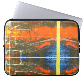 Modern art colourful abstract images               laptop sleeve