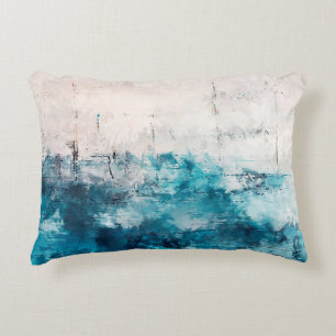 Modern art. Colourful contemporary artwork. Colour Decorative Cushion