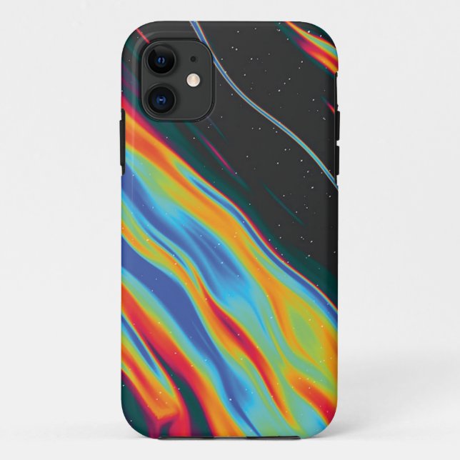 modern art colours Case-Mate Tough Apple iPhone Case (Back)