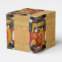 Modern Art Cubist Demuth Figure 5 in Gold