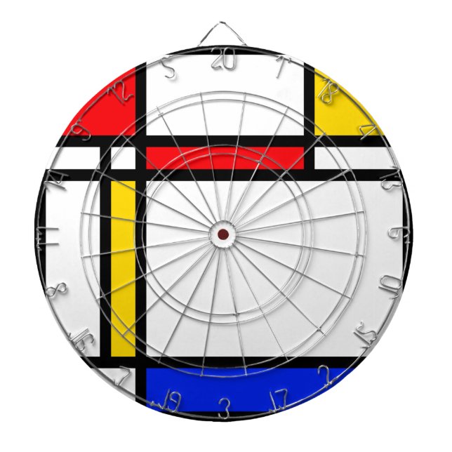 Modern Art Dartboard (Front)