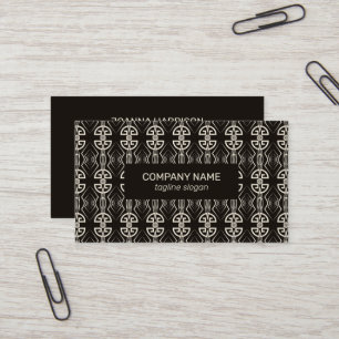 Modern Art Deco Business Card