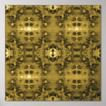 Modern Art Deco Golden Geometric Poster Print<br><div class="desc">Elevate your home decor with this modern art deco golden geometric poster print. The beautiful design features intricate geometric patterns in a luxurious golden colour scheme. Perfect for adding a touch of elegance to any room.</div>