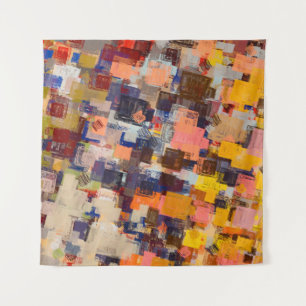 Modern art drawing. Digital texture wallpaper. Art Tapestry