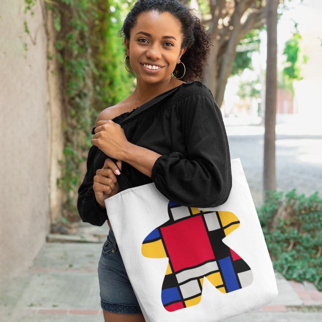 Modern Art Meeple Tote (Creator Uploaded)