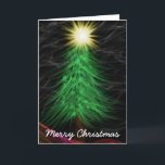 Modern Art Merry Christma Holiday Card<br><div class="desc">This abstract modern Christmas design is perfect for people who love something a little different.</div>