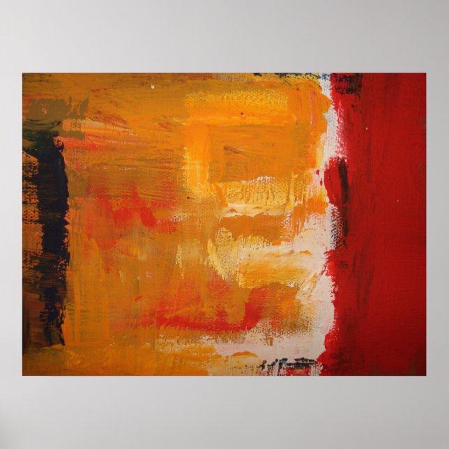 Modern Art - Minimalist Abstract Art Poster (Front)