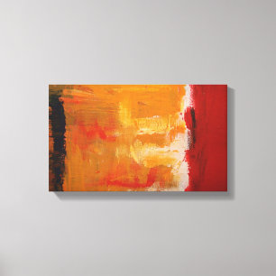 Modern Art - Minimalist Abstract Art Wrapped Canva Canvas Print