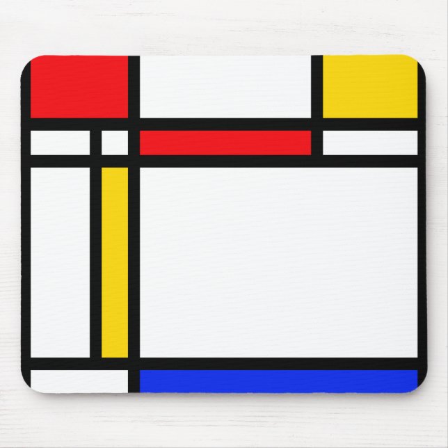 Modern Art Mouse Mat (Front)