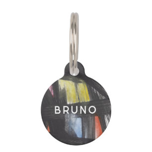 MODERN ART PET TAG