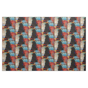 Modern Art Pilgrim Fabric