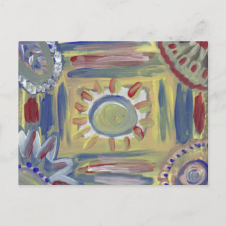 Modern Art Postcard