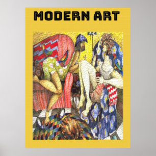 Modern Art Poster