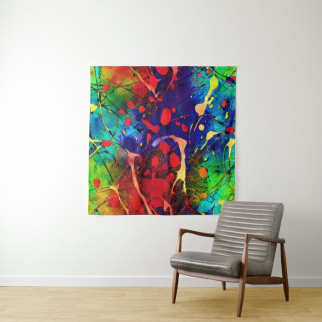Modern Art Tapestry (In Situ)