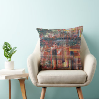 Modern Art Throw Pillow