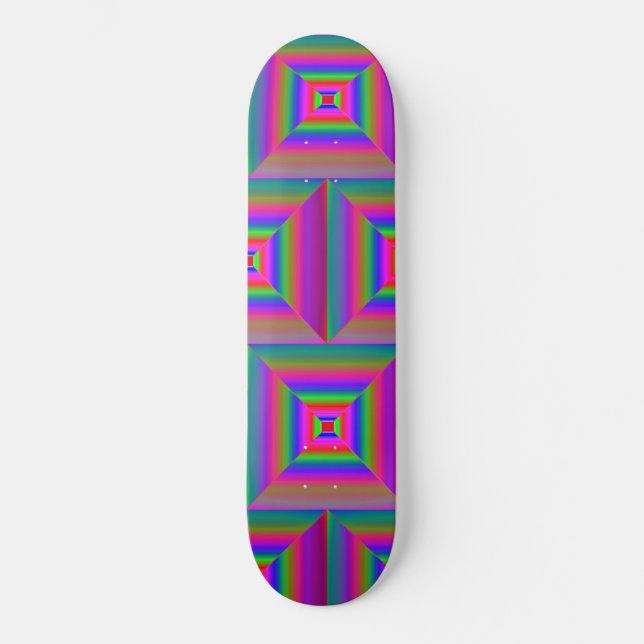 Modern art tiles skateboard (Front)
