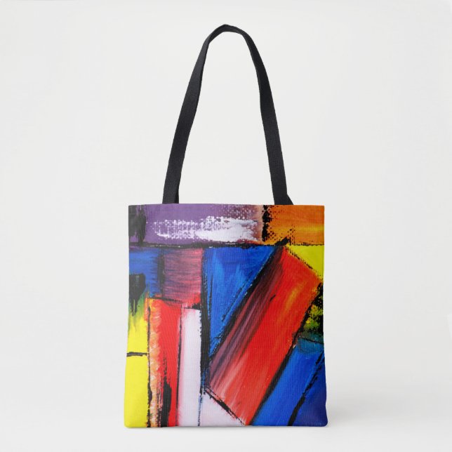 Modern Art Tote Bag (Front)