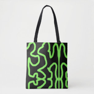 Modern art tote bag