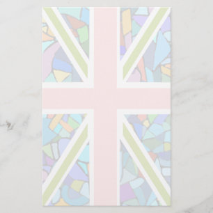 Modern Art Union Jack Writing Paper