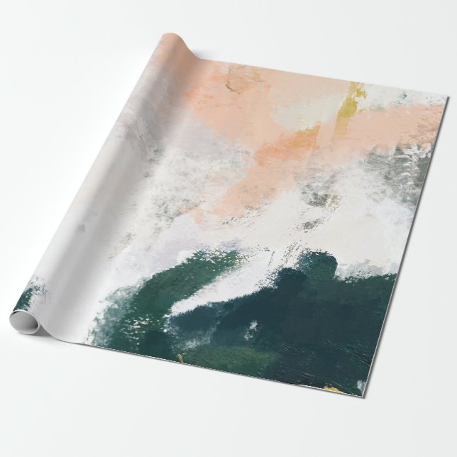 Modern Art Wrapping Paper (Unrolled)