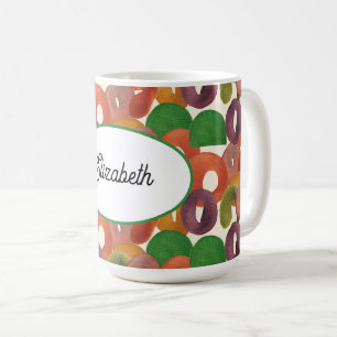 Modern Artistic Autumn Colorful Pattern Coffee Mug